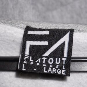 Flatout Apparel Gym wear Hoody Mens LARGE